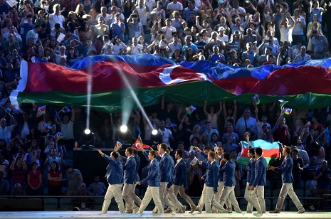 Baku 2015 opening ceremony photo shoot by The Washington Post - PHOTOS
